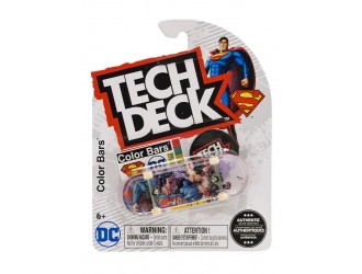 750288-5 Fingerboard Tech Deck, skateboard pentru degete, Seria 2, DC Comics Superman