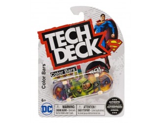 750288-11 Fingerboard Tech Deck, skateboard pentru degete, Seria 2, DC Comics Lex Luthor