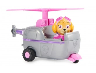 750485S Vehicul Paw Patrol: Skye cu elicopter, Spin Master