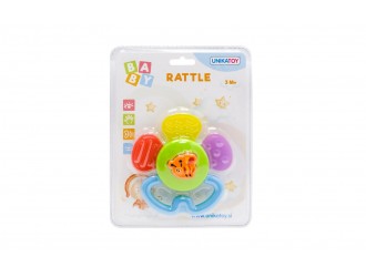 Zornaitoare pentru bebelusi Floare Butterfly Albastra