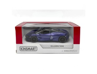 KT5403W-MOV Macheta auto metalica McLaren 720S Kinsmart KT5403W, scara 1:36, cu usi tip fluture care se deschid, Mov