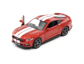 KT5386WF-ROSU Macheta auto metalica Ford Mustang GT Kinsmart KT5386WF 1:38, cu usi care se deschid, Rosu
