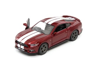 Macheta auto metalica Ford Mustang GT Kinsmart KT5386WF 1:38, cu usi care se deschid, Bordo