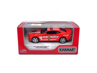 KT5383WPR-ROSU Macheta auto metalica Chevrolet Camaro Fire Rescue Kinsmart KT5383WPR 1:38, cu usi care se deschid, Rosu