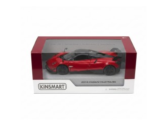KT5400W-ROSU Macheta auto metalica Pagani Huayra BC 2016 Kinsmart KT5400W 1:38, cu usi care se deschid, Rosu