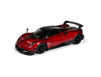 KT5400W-ROSU Macheta auto metalica Pagani Huayra BC 2016 Kinsmart KT5400W 1:38, cu usi care se deschid, Rosu