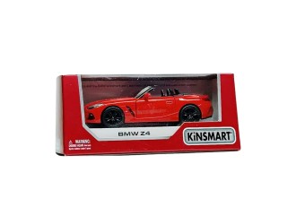 Macheta auto metalica BMW Z4 Kinsmart KT5419W, scara 1:34, cu usi care se deschid, Rosu