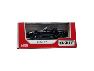 KT5419W-NEGRU Macheta auto metalica BMW Z4 Kinsmart KT5419W, scara 1:34, cu usi care se deschid, Negru