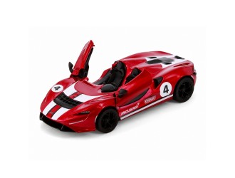 Металлическая модель автомобиля McLaren Elva (Livery Edition) Kinsmart KT5462WF, масштаб 1:36, с открывающимися дверями, Бордовый