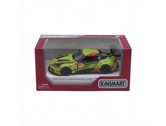 Macheta auto metalica Toyota GR Supra Racing Concept Kinsmart KT5421W, scara 1:36, cu usi care se deschid, Verde