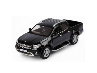 Металлическая модель автомобиля Kinsmart KT5410W Mercedes-Benz X-Class, масштаб 1:42, с открывающимися дверями, черный