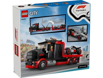 Set de constructie 60493 Camion expozitional F1 cu monopost Audi
