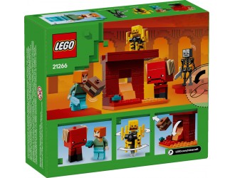 Set de constructie 21266 Batalia cu lava din Nether