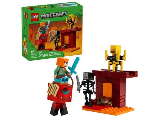 Set de constructie 21266 Batalia cu lava din Nether