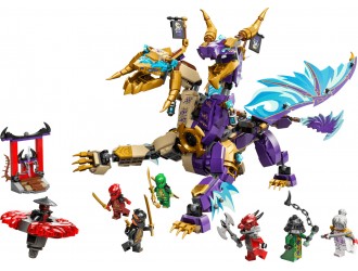 Set de constructie LEGO Ninjago 71836 Dragonul Arc al concentrarii, jucarie de construit