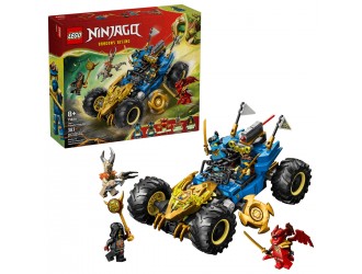 Set de constructie LEGO Ninjago 71856 Masina transformabila a lui Jay, jucarie de construit