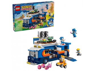 Set de constructie LEGO Sonic the Hedgehog 77006 Camion de comanda Echipa Sonic, jucarie de construit