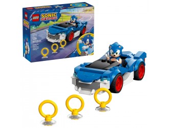 Set de constructie LEGO Sonic the Hedgehog 77117 Sonic Speedster Lightning, jucarie de construit
