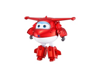 Figurina Transformabila Super Wings Shining Jett, Avion si Robot, 13 cm