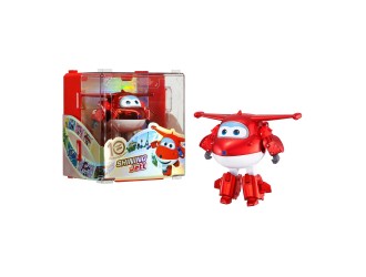 Figurina Transformabila Super Wings Shining Jett, Avion si Robot, 13 cm