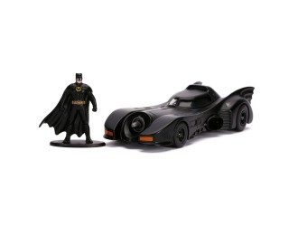 Металлическая модель автомобиля Jada Toys Batmobile 1989 с фигуркой Batman #31720, масштаб 1:32