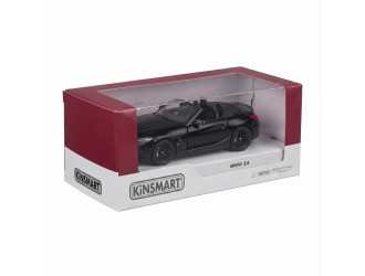 Металлическая модель автомобиля Kinsmart KT5419W BMW Z4, масштаб 1:34, с открывающимися дверями, черный цвет