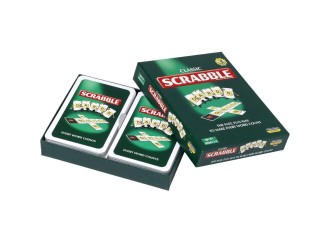 Joc de carti Piatnik Scrabble Cards joc de cuvinte pentru intreaga familie (3-4 jucatori, 10+ ani)
