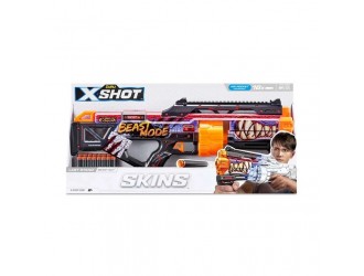 BLASTER X-Shot Skins Last Stand Gun Machine с 16 патронами, BEAST OUT