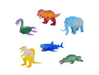 Figurina elastica surpriza maxi, Legend of Animals, Legendele lumii antice,  Blind Box, Sbabam