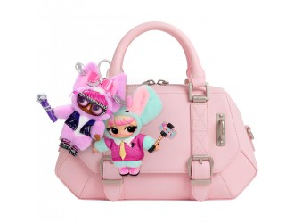 Jucarie-breloc de plus papusa L.O.L. Surprise! Seria Plush Surprise, Random