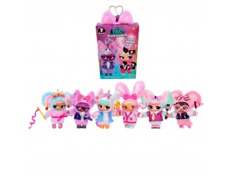 Jucarie-breloc de plus papusa L.O.L. Surprise! Seria Plush Surprise, Random