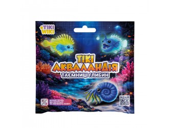 Эластичная фигурка-сюрприз Морские животные Aqualandia Тайны глубин Tiki Wiki, Слепая коробка