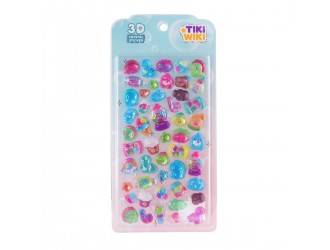 3D Наклейки – Красочное вдохновение Tiki Wiki серия Crystal