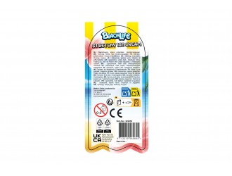 Jucarie antistres inghetata elastica Stretchy Ice Cream, Beach Life, 14 cm, Model aleator