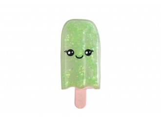 Jucarie antistres inghetata elastica Stretchy Ice Cream Beach Life 14 cm verde