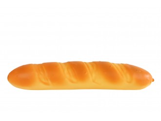 Jucarie antistres Jumbo Squeeze, bagheta frantuzeasca, 37 cm, Mega Baguette Squeezy