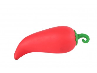 Jucarie antistres Jumbo Squeeze, ardei iute rosu, 24 cm, Jumbo Pepper Squeezy