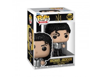 Figurina de colectie Funko POP! Rocks: Michael Jackson Bad Tour Metallic #507