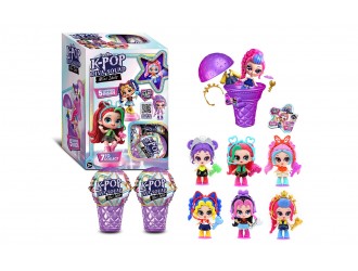Papusa K-Pop Dolls Mini Idols Funville, model surpriza