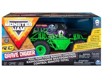 Радиоуправляемая машина Monster Jam RC Grave Digger 1:24 Spin Master