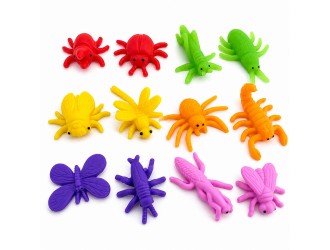 Jucarie stretch Tiki Wiki Cute Bugs, blind box cu model surpriza