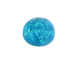 Minge antistres Mega Crystal Sugar Glamour, 750 g, roz sau mov sau albastru, 10 cm