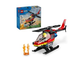 LEGO City Elicopter de pompieri, set de constructie