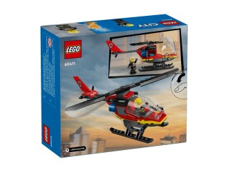 LEGO City Elicopter de pompieri, set de constructie