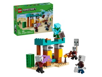 LEGO Minecraft Patrula Illager de desert, set de constructie
