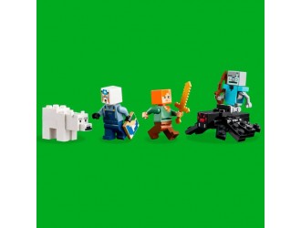 LEGO Minecraft Mina Tarnacop, set de constructie