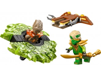 Set de constructie LEGO NINJAGO Dragons Rising Lloyd vs Spinnerul monstru de pamant 71850, 52 piese