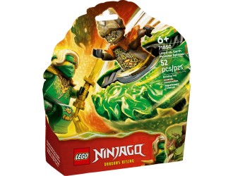 Set de constructie LEGO NINJAGO Dragons Rising Lloyd vs Spinnerul monstru de pamant 71850, 52 piese