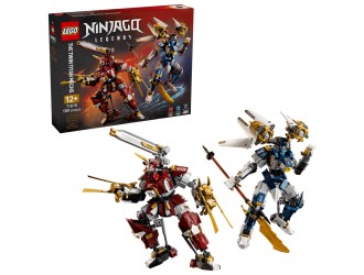 Set de constructie LEGO NINJAGO Legends The Twin Titan Mechs 71870, 1707 piese
