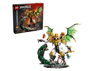 Set de constructie LEGO NINJAGO - Impresionanta batalie a dragonului (71798), 2178 piese